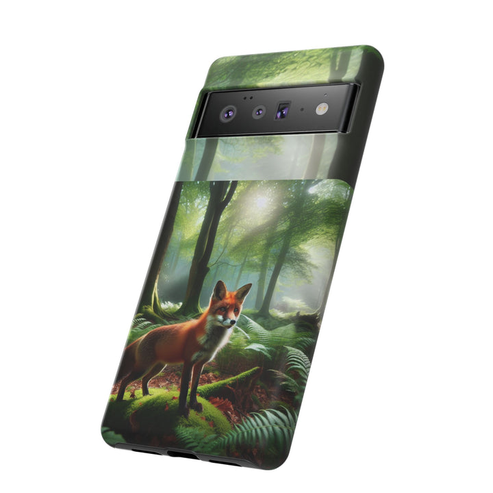 Nature-Inspired Tough Case with Fox Design