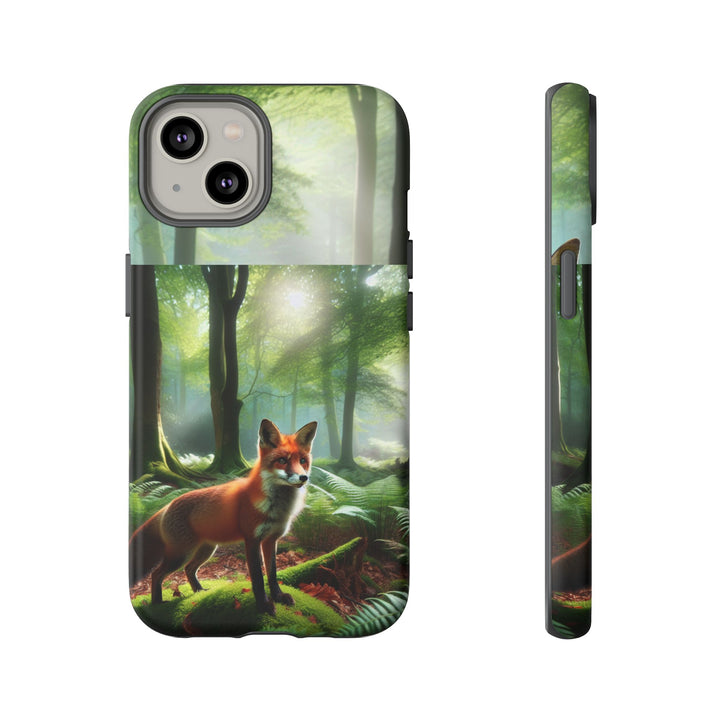 Nature-Inspired Tough Case with Fox Design
