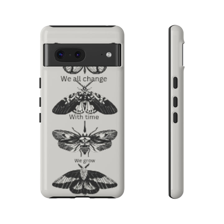 Inspirational Phone Case - We All Change With Time - Tough Cases for Nature Lovers