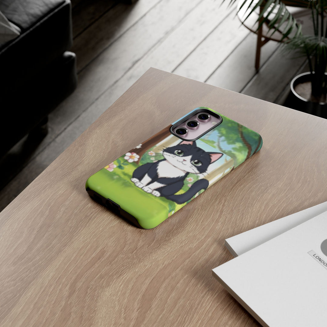 Cute Ai Cat Phone Case - Tough Cases for Animal Lovers