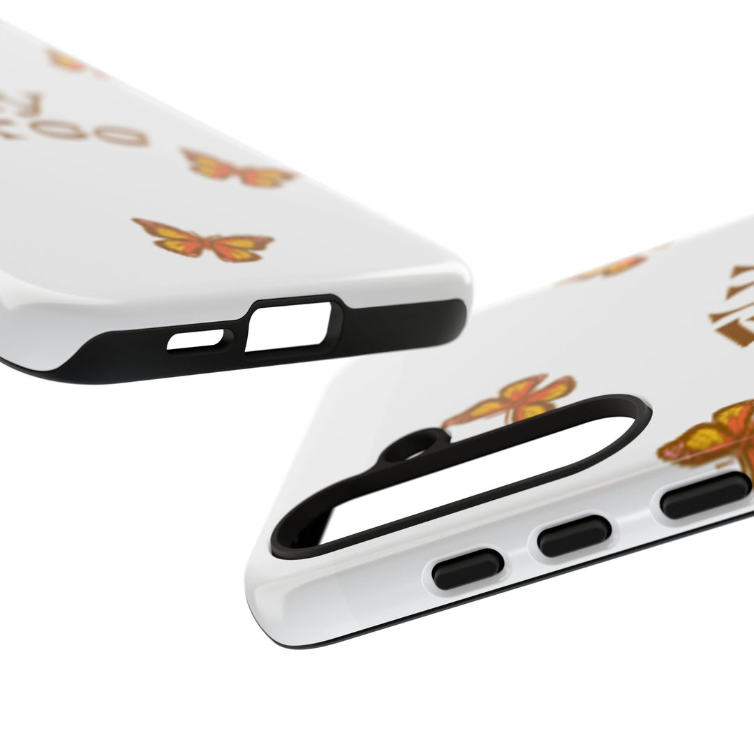 Stylish Phone Case | 'Fly Free' Butterfly Design | Unique Tough Cases