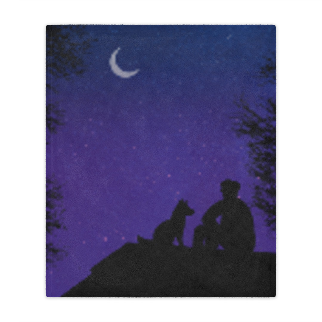 Cosmic Night Sky Minky Blanket for Cozy Moments