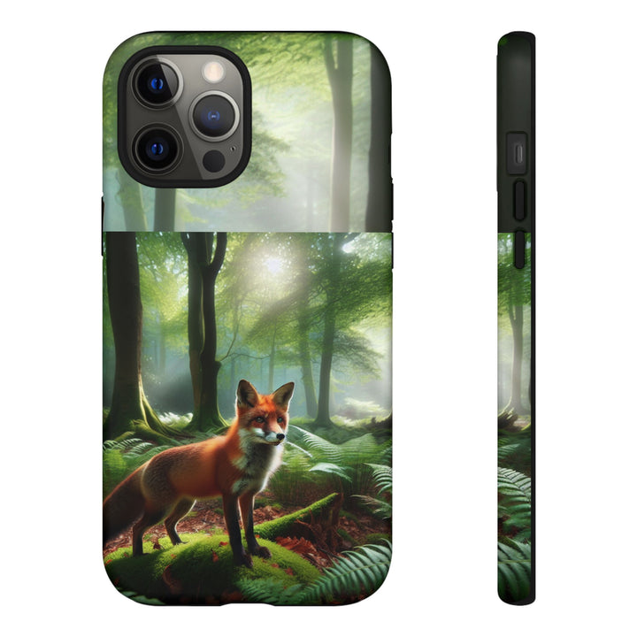 Nature-Inspired Tough Case with Fox Design