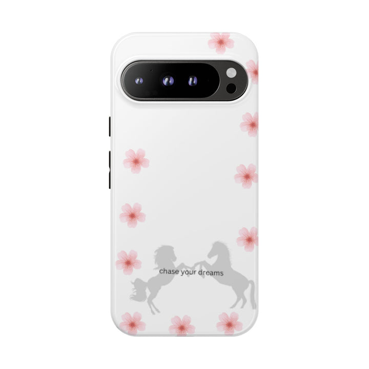 Chase Your Dreams Floral Phone Case