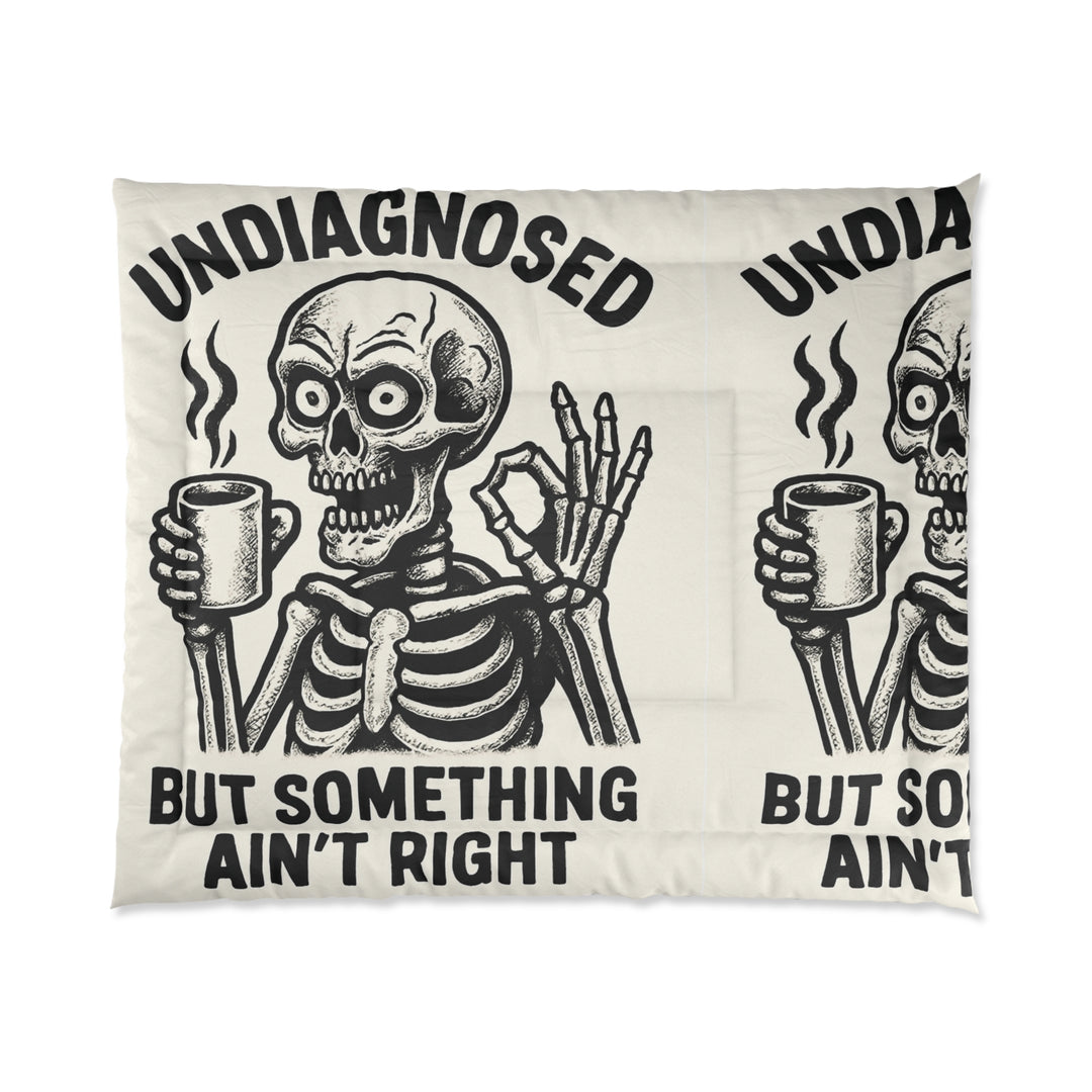 "Undiagnosed" Skeleton Comforter