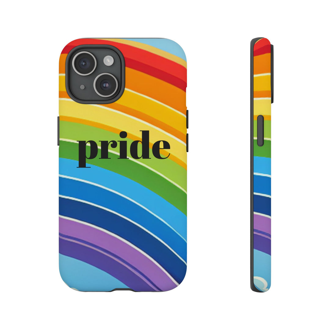 Pride Phone Case - Rainbow Gradient, LGBTQ+ Accessory, Colorful Phone Cover, Unique Gift for Pride Month, Phone Protection
