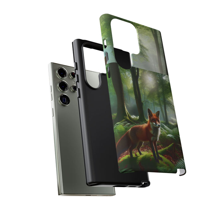 Nature-Inspired Tough Case with Fox Design