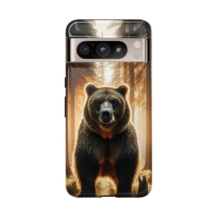 Wildlife Phone Case - Tough Cases with Bear Design, Nature Lover Gift, Animal-Themed Accessories, Eco-Friendly Tech Protection