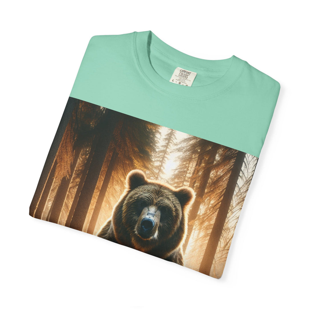 Nature-Inspired Bear Graphic Unisex T-Shirt