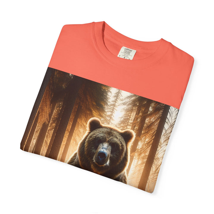 Nature-Inspired Bear Graphic Unisex T-Shirt
