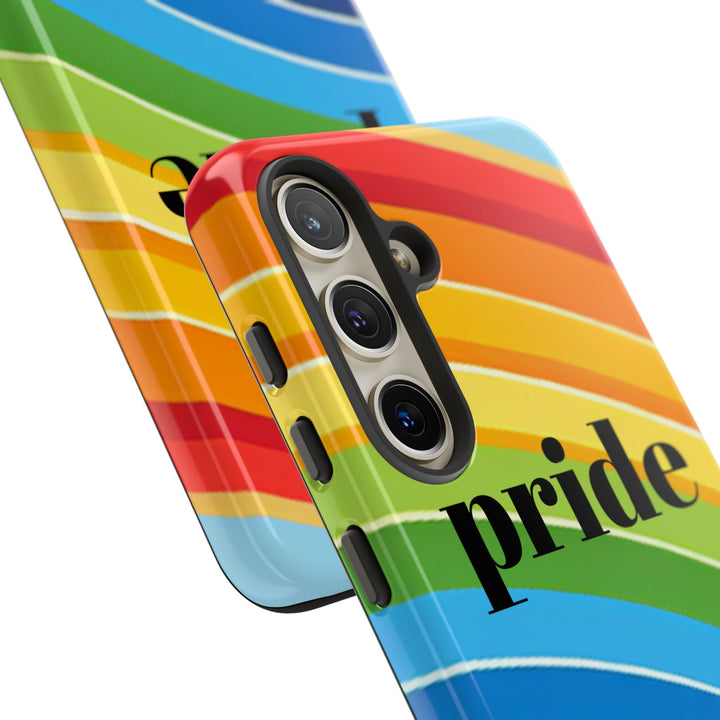 Pride Phone Case - Rainbow Gradient, LGBTQ+ Accessory, Colorful Phone Cover, Unique Gift for Pride Month, Phone Protection