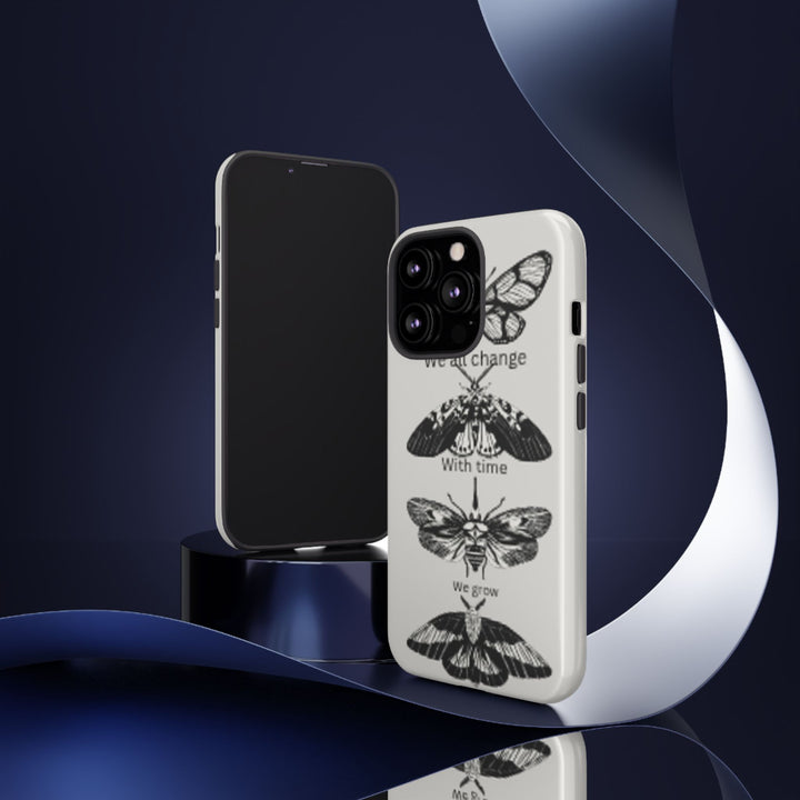 Inspirational Phone Case - We All Change With Time - Tough Cases for Nature Lovers