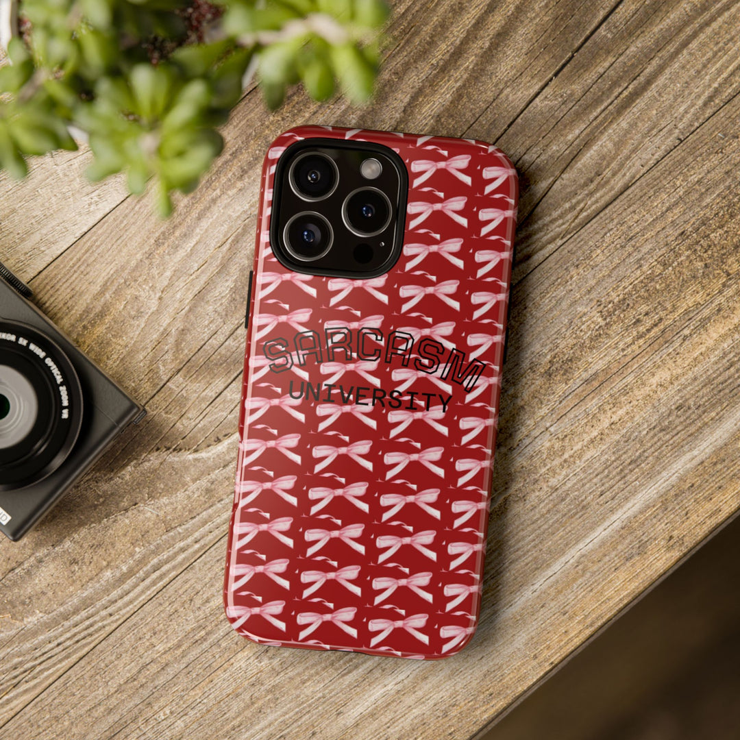 Sarcasm University Phone Case - Tough & Stylish Accessory for Sarcasm Lovers