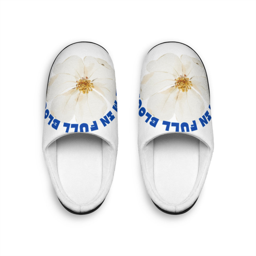 Floral Women's Indoor Slippers - Cozy Home Footwear