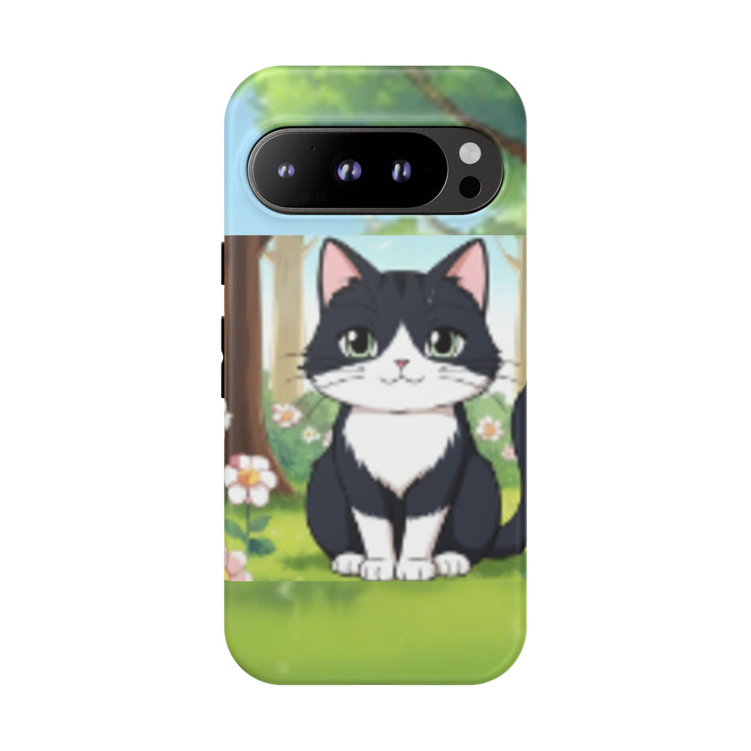 Cute Ai Cat Phone Case - Tough Cases for Animal Lovers