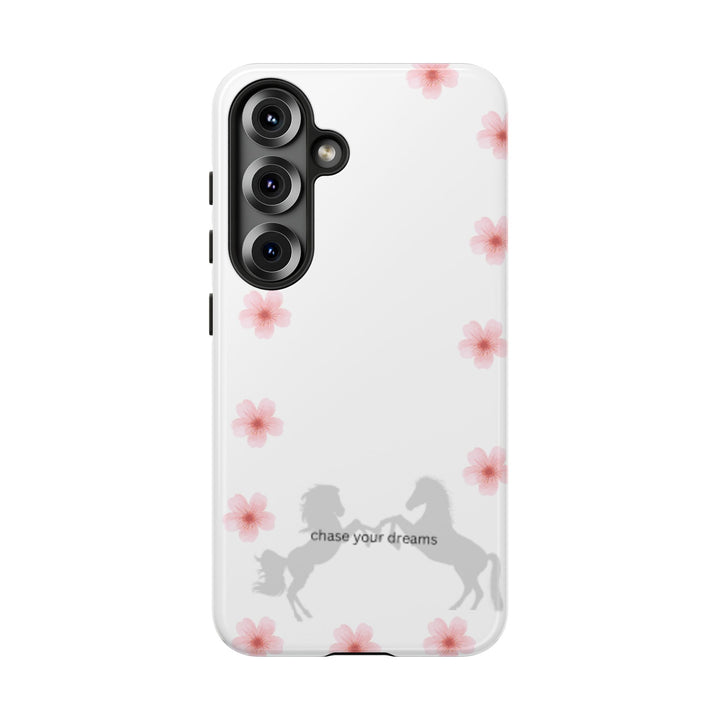 Chase Your Dreams Floral Phone Case
