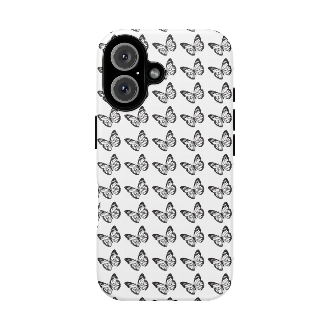 Butterfly Phone Case - Elegant Tough Case for Nature Lovers