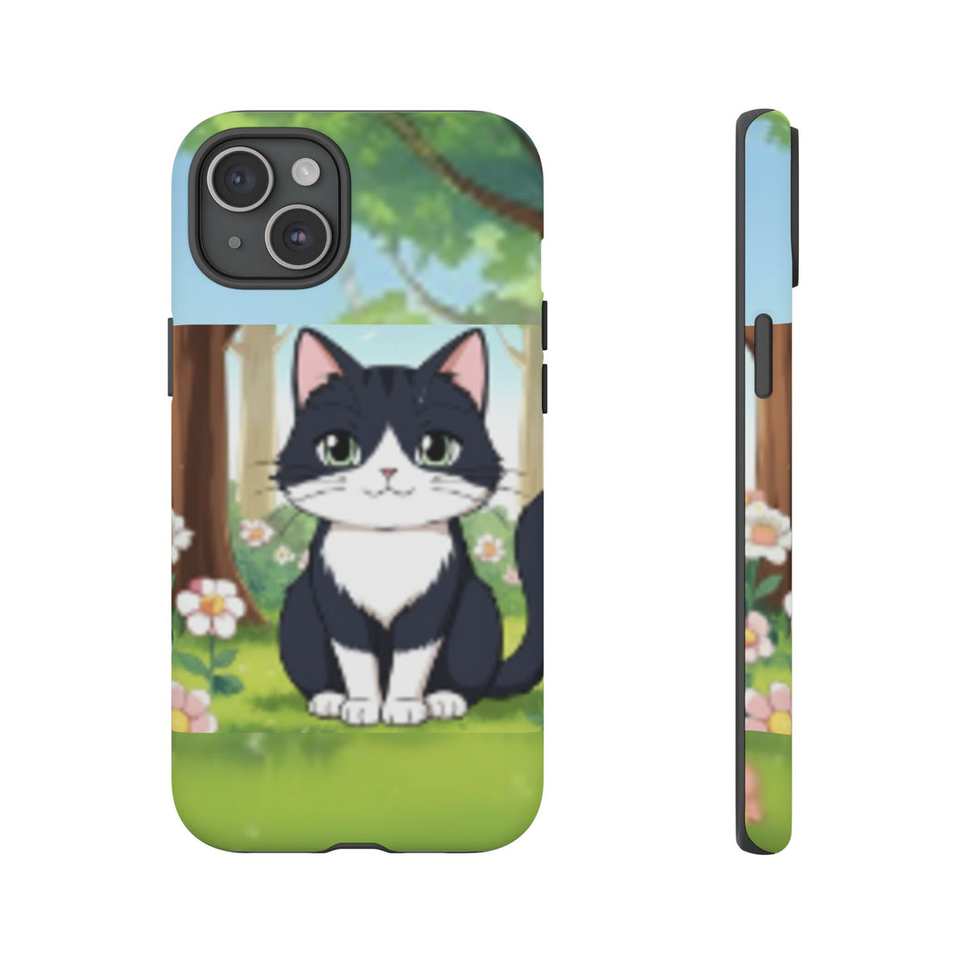 Cute Ai Cat Phone Case - Tough Cases for Animal Lovers