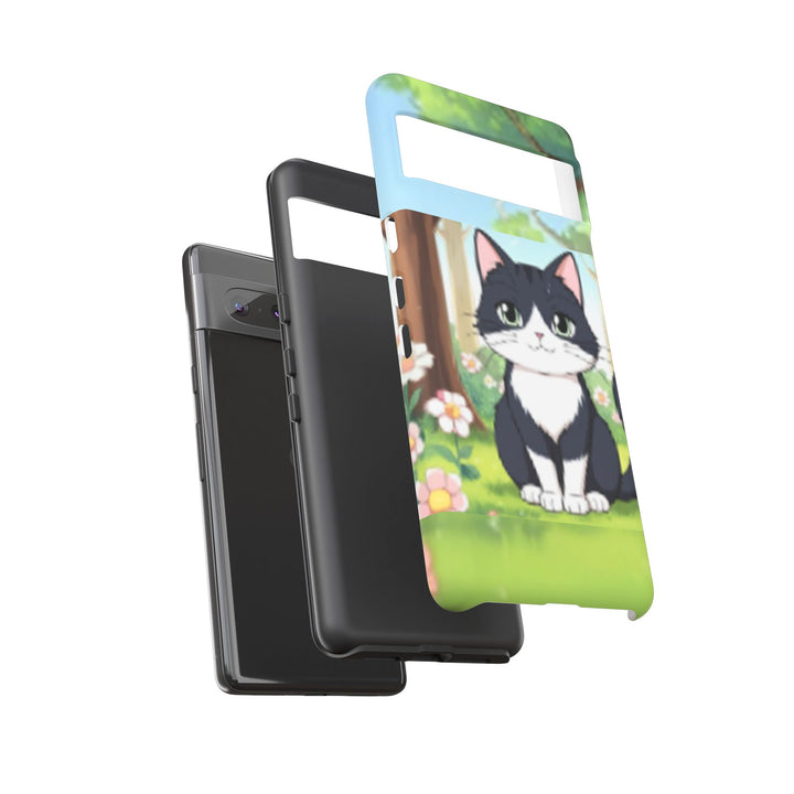 Cute Ai Cat Phone Case - Tough Cases for Animal Lovers