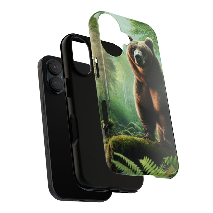 Wildlife Phone Case - Tough Bear Design for Nature Lovers