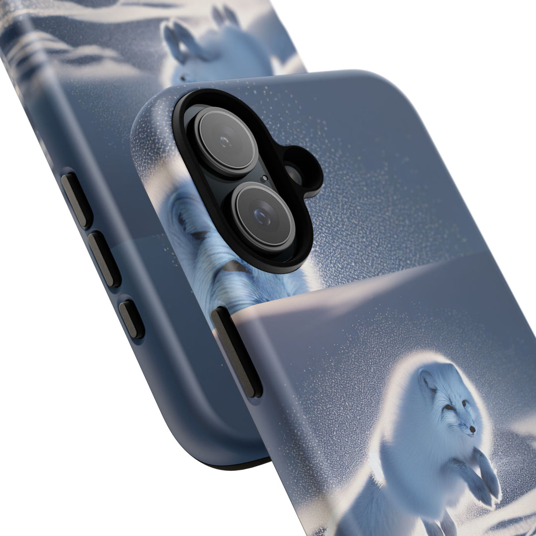 Cute Arctic Fox Phone Case – Tough Protective Cover for Animal Lovers