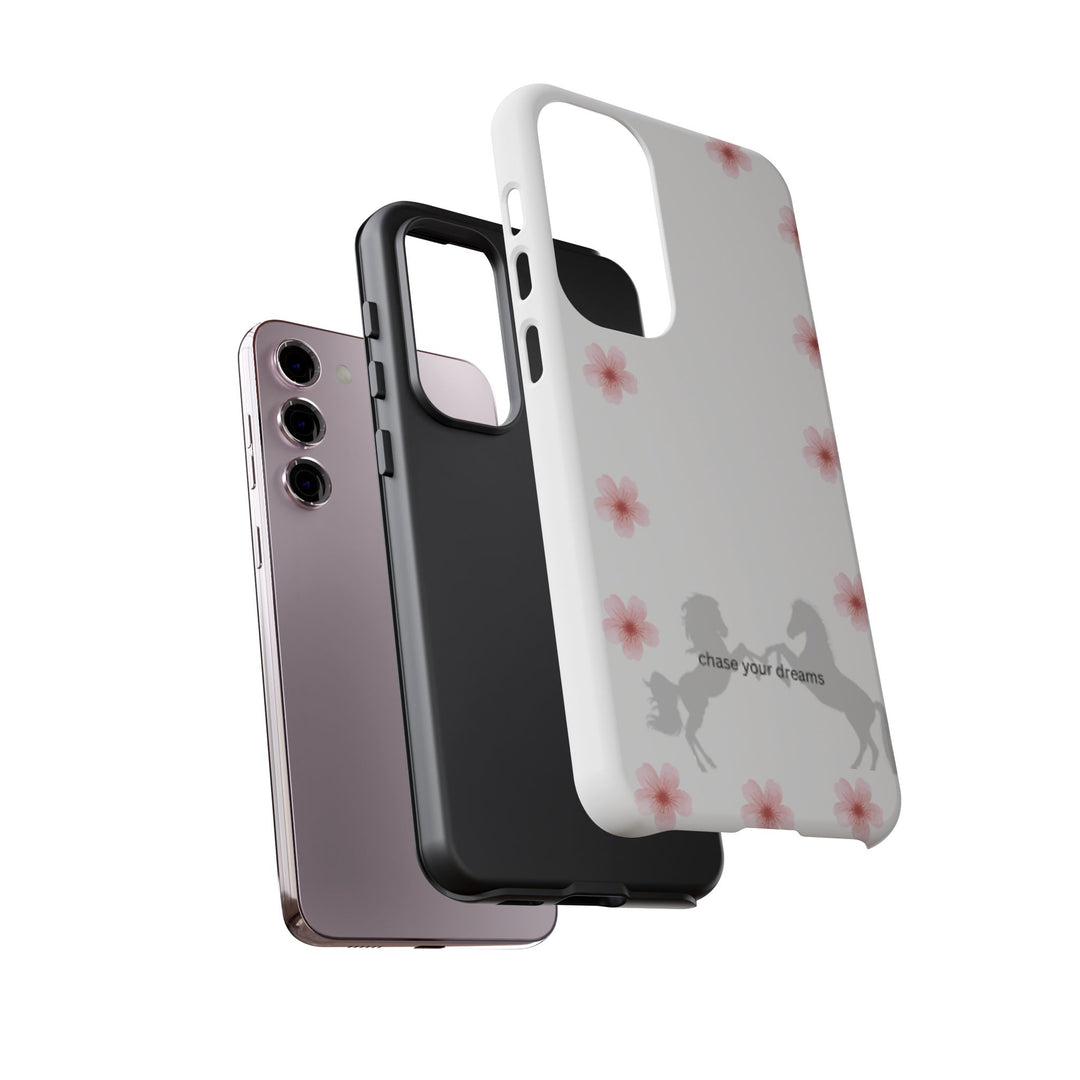 Chase Your Dreams Floral Phone Case