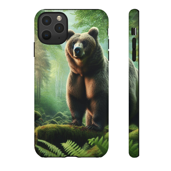 Wildlife Phone Case - Tough Bear Design for Nature Lovers