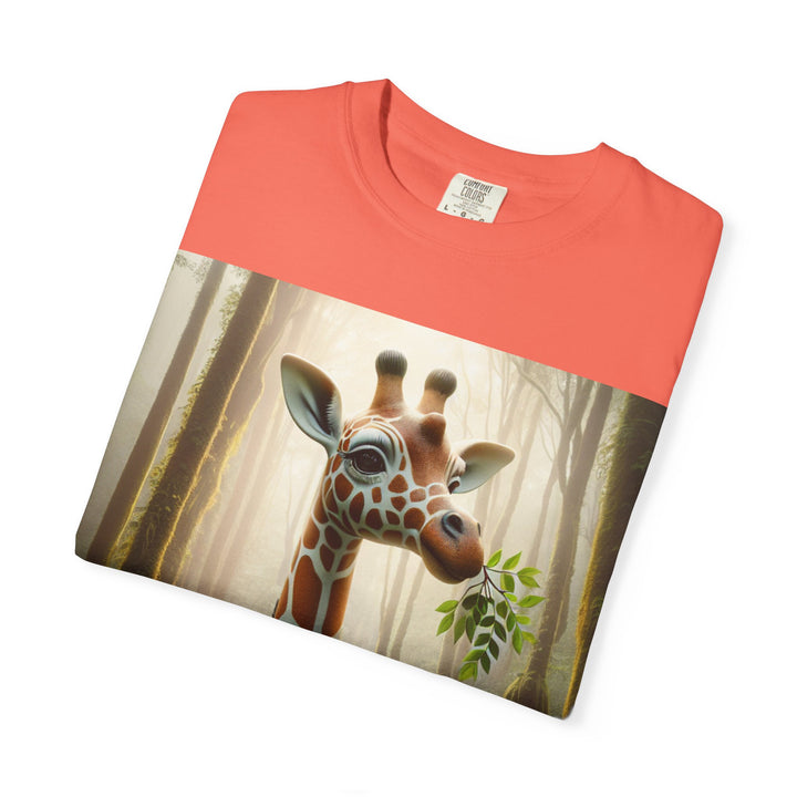 Playful Giraffe Unisex T-Shirt - Nature-Inspired Graphic Tee