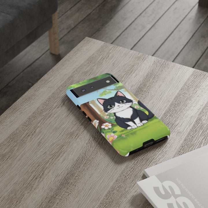 Cute Ai Cat Phone Case - Tough Cases for Animal Lovers
