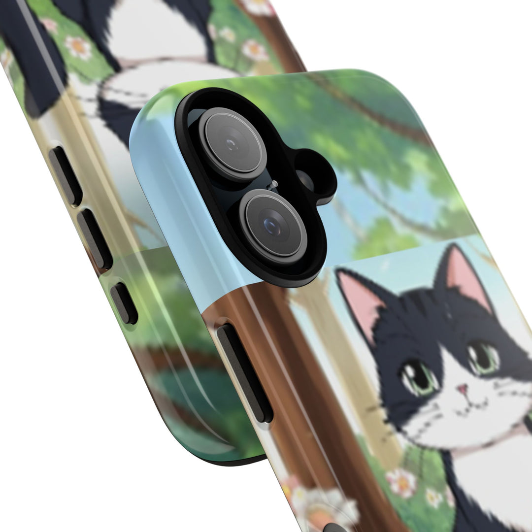 Cute Ai Cat Phone Case - Tough Cases for Animal Lovers