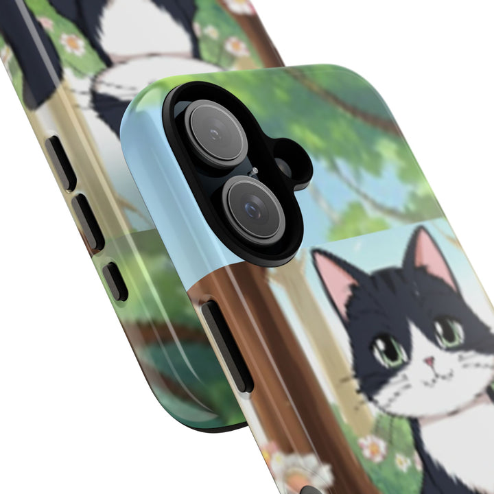 Cute Ai Cat Phone Case - Tough Cases for Animal Lovers