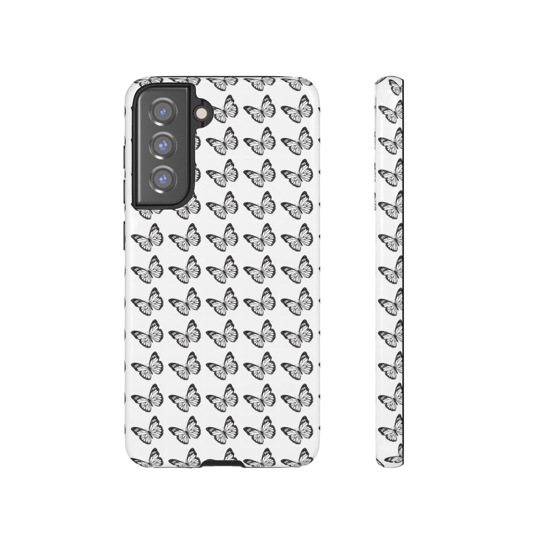 Butterfly Phone Case - Elegant Tough Case for Nature Lovers