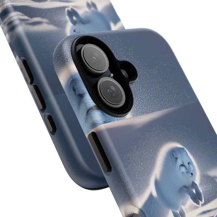 Cute Arctic Fox Phone Case – Tough Protective Cover for Animal Lovers