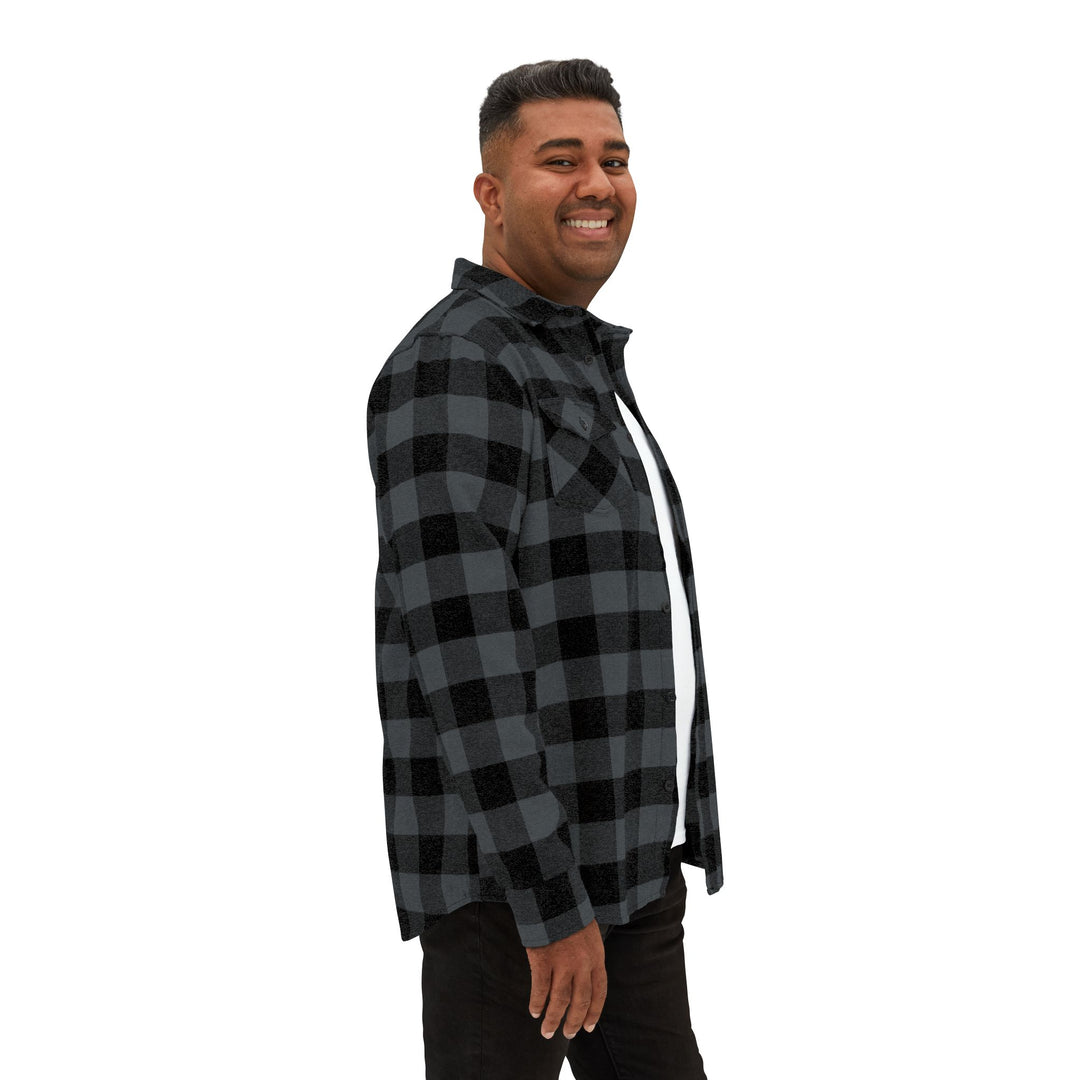 80s Inspired Unisex Flannel Shirt - Retro Cozy Casual Wear