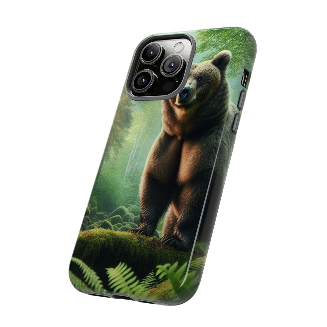 Wildlife Phone Case - Tough Bear Design for Nature Lovers