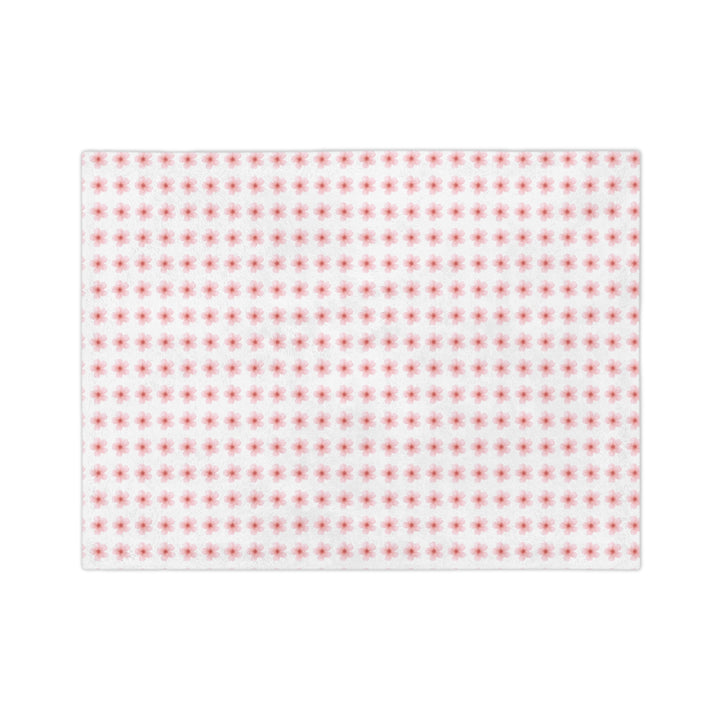 Cozy Velveteen Microfiber Blanket with Floral Design - Perfect for Home Decor and Gift Giving
