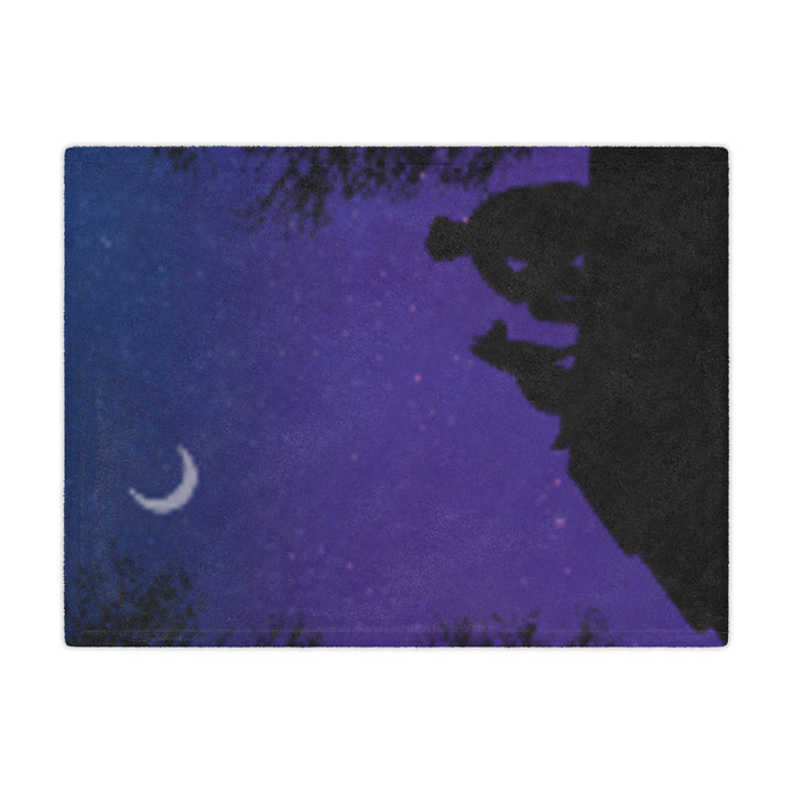 Cosmic Night Sky Minky Blanket for Cozy Moments
