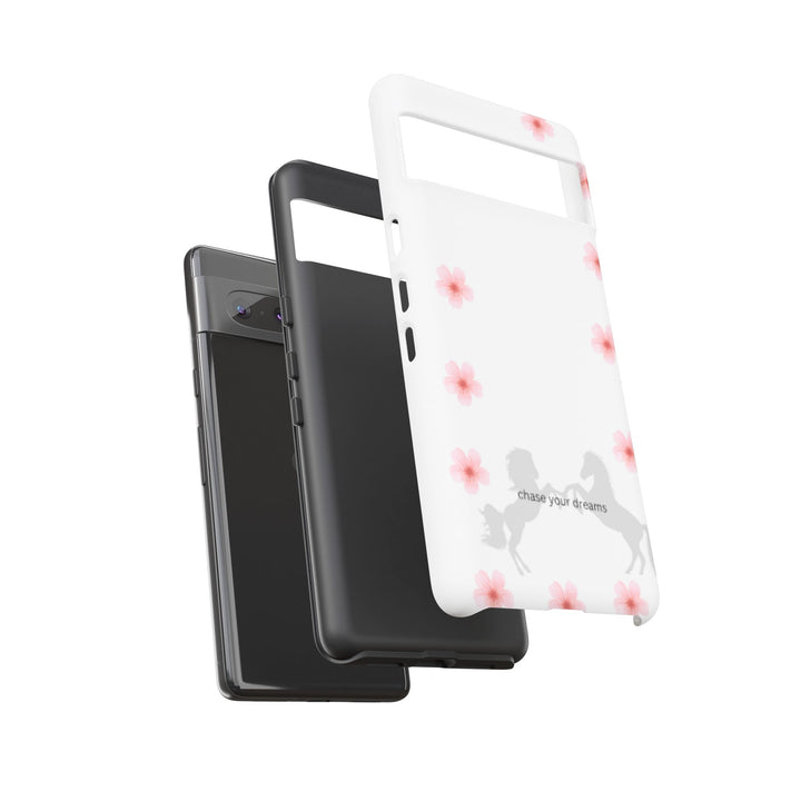 Chase Your Dreams Floral Phone Case