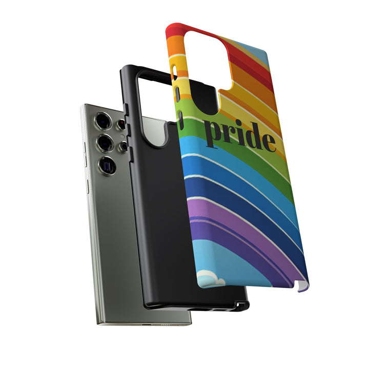 Pride Phone Case - Rainbow Gradient, LGBTQ+ Accessory, Colorful Phone Cover, Unique Gift for Pride Month, Phone Protection