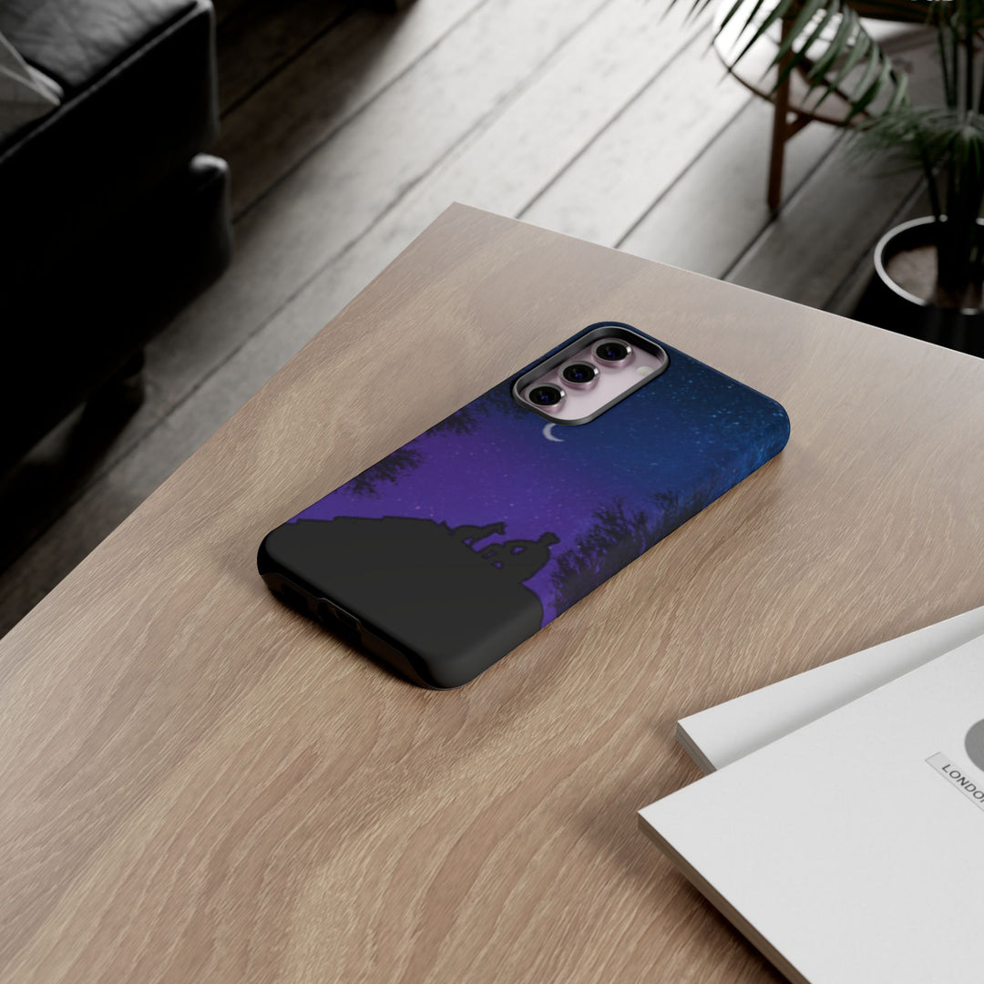 Starry Night Phone Case for Dog Lovers