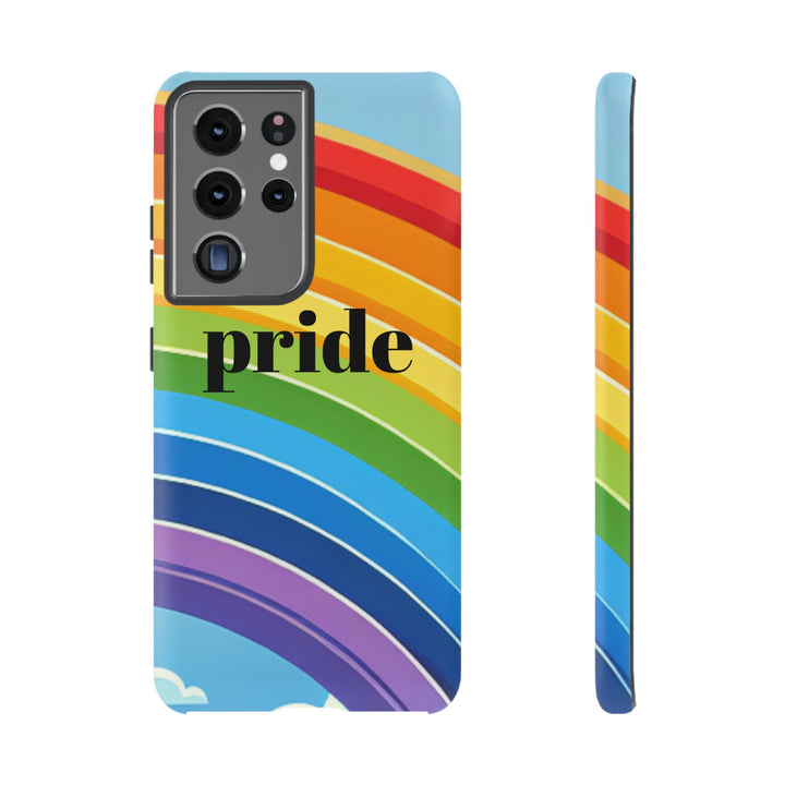 Pride Phone Case - Rainbow Gradient, LGBTQ+ Accessory, Colorful Phone Cover, Unique Gift for Pride Month, Phone Protection