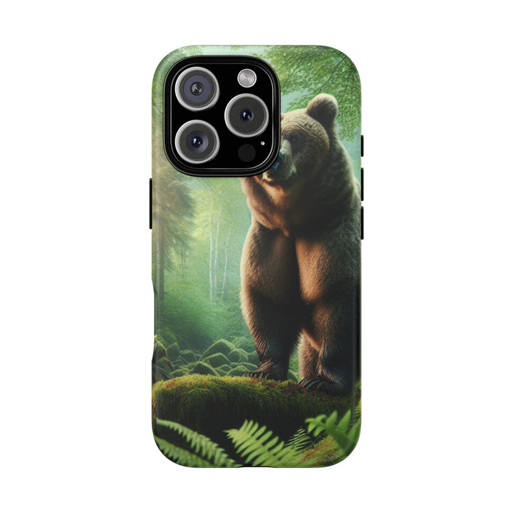 Wildlife Phone Case - Tough Bear Design for Nature Lovers