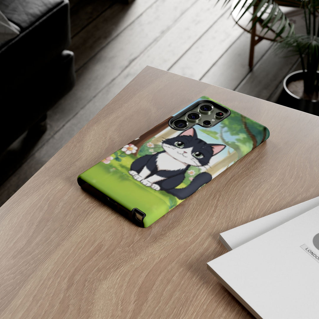 Cute Ai Cat Phone Case - Tough Cases for Animal Lovers