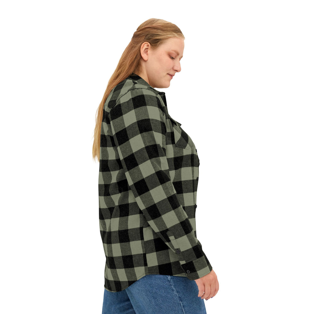 80s Inspired Unisex Flannel Shirt - Retro Cozy Casual Wear