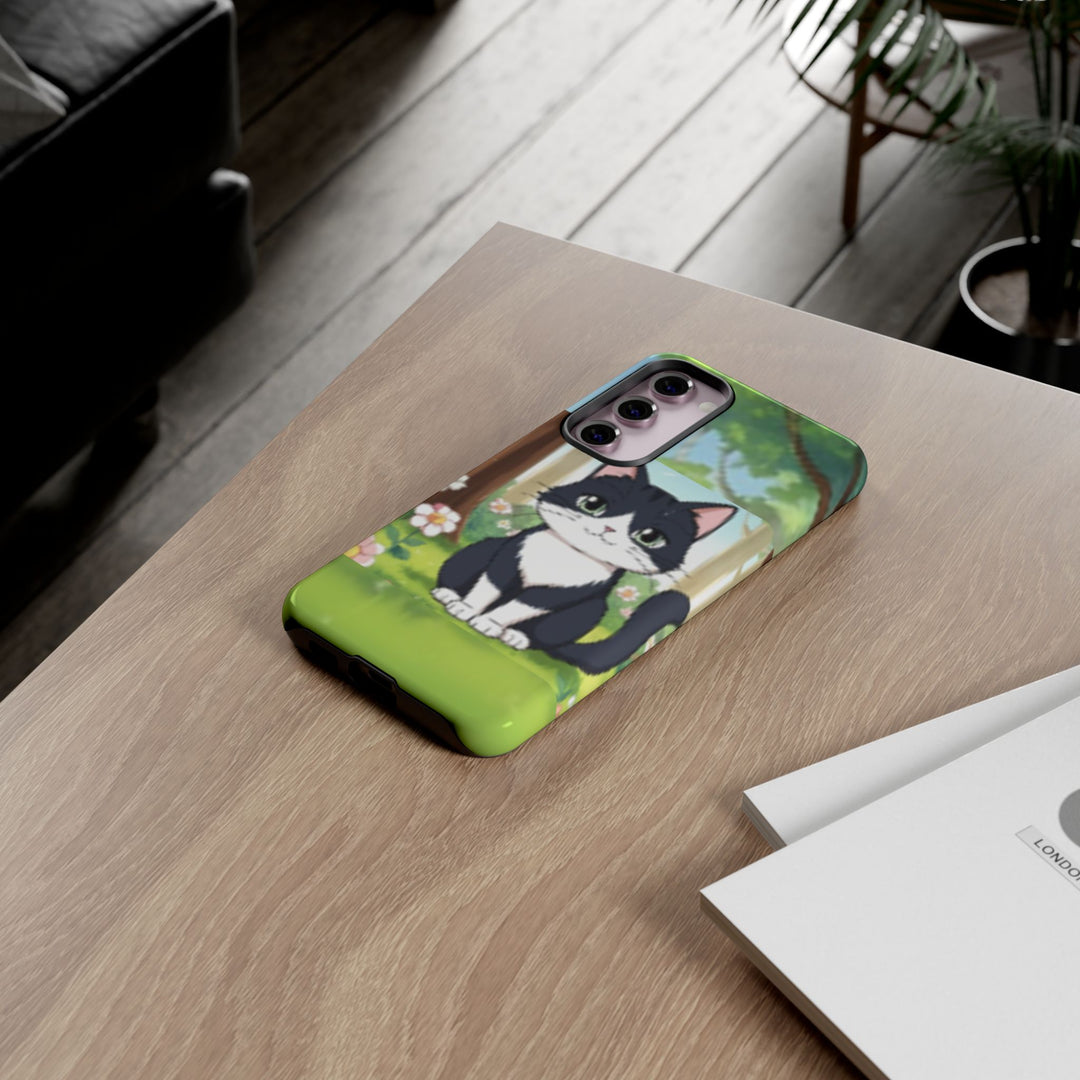 Cute Ai Cat Phone Case - Tough Cases for Animal Lovers