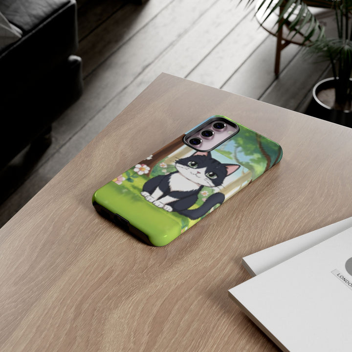 Cute Ai Cat Phone Case - Tough Cases for Animal Lovers
