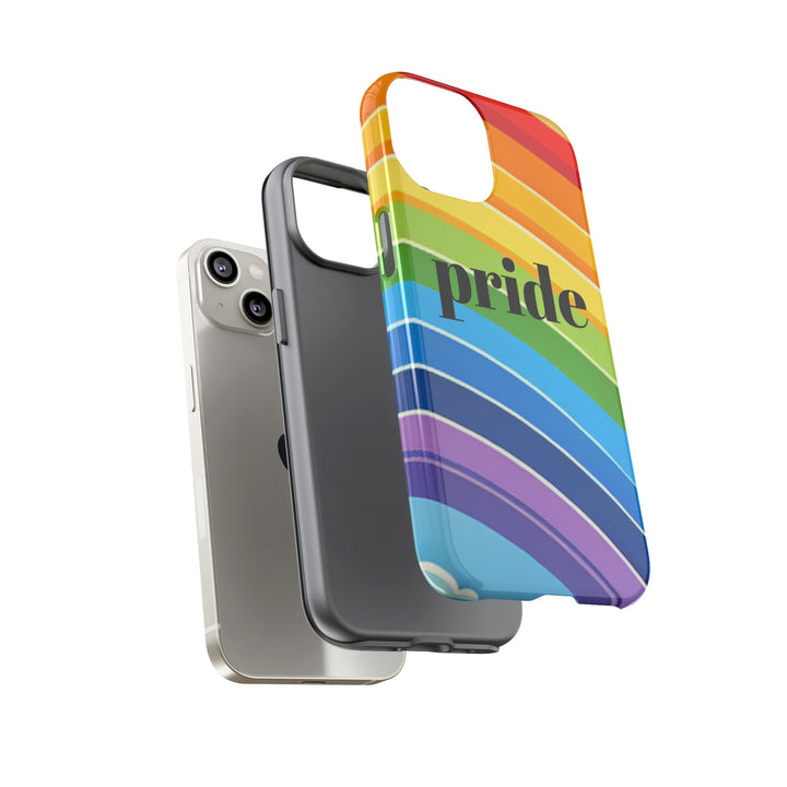 Pride Phone Case - Rainbow Gradient, LGBTQ+ Accessory, Colorful Phone Cover, Unique Gift for Pride Month, Phone Protection