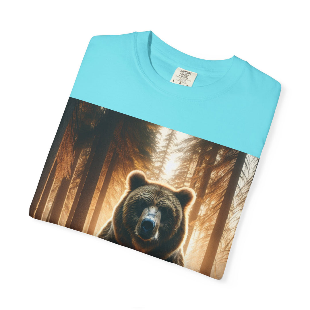 Nature-Inspired Bear Graphic Unisex T-Shirt