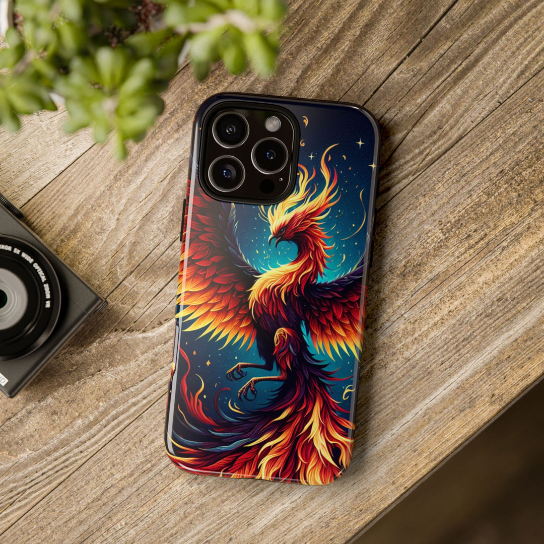 Phoenix Tough Cases - Bold Protective Phone Case with Colorful Firebird Design