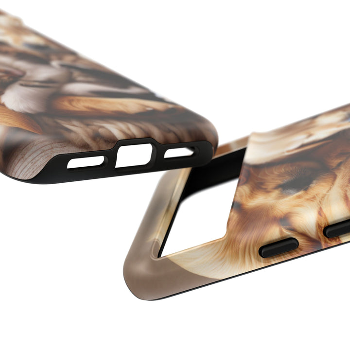 Cute Pets Phone Case - Adorable Dog and Cat Design for Animal Lovers